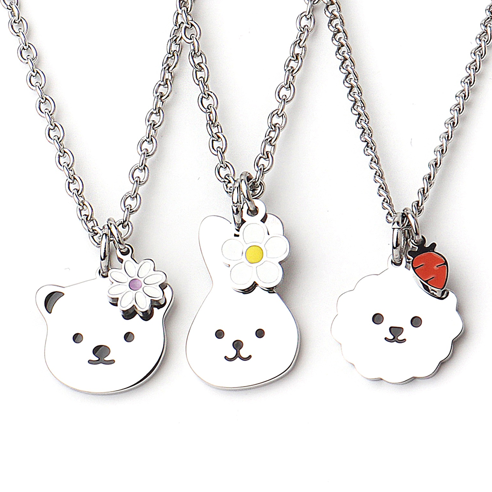 비숑과 친구들 미아방지 목걸이 써지컬 아기 유아 아동 어린이