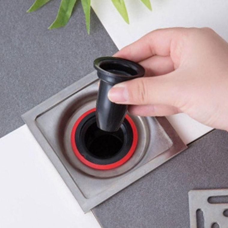 하수구 냄새차단 트랩 2pcs 화장실 욕실 배수구캡