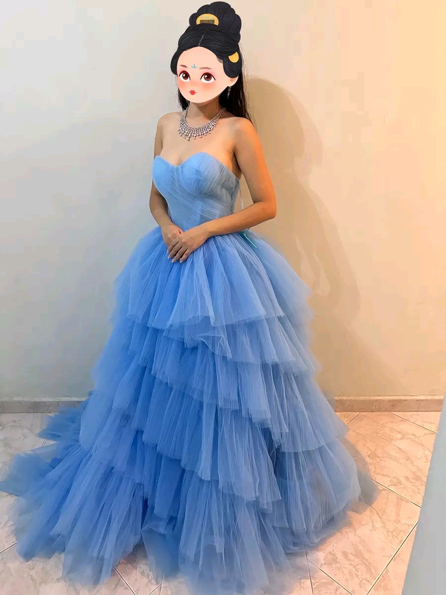 커플화보 영화 파티 여행 테마 제주 스튜디오촬영 의상 셀프 블루 웨딩드레스