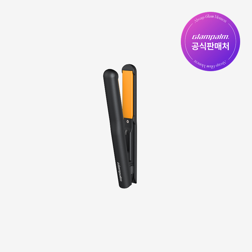 [GP103] 글램팜 글램시크 미니 플랫 고데기 휴대용 여행용 프리볼트