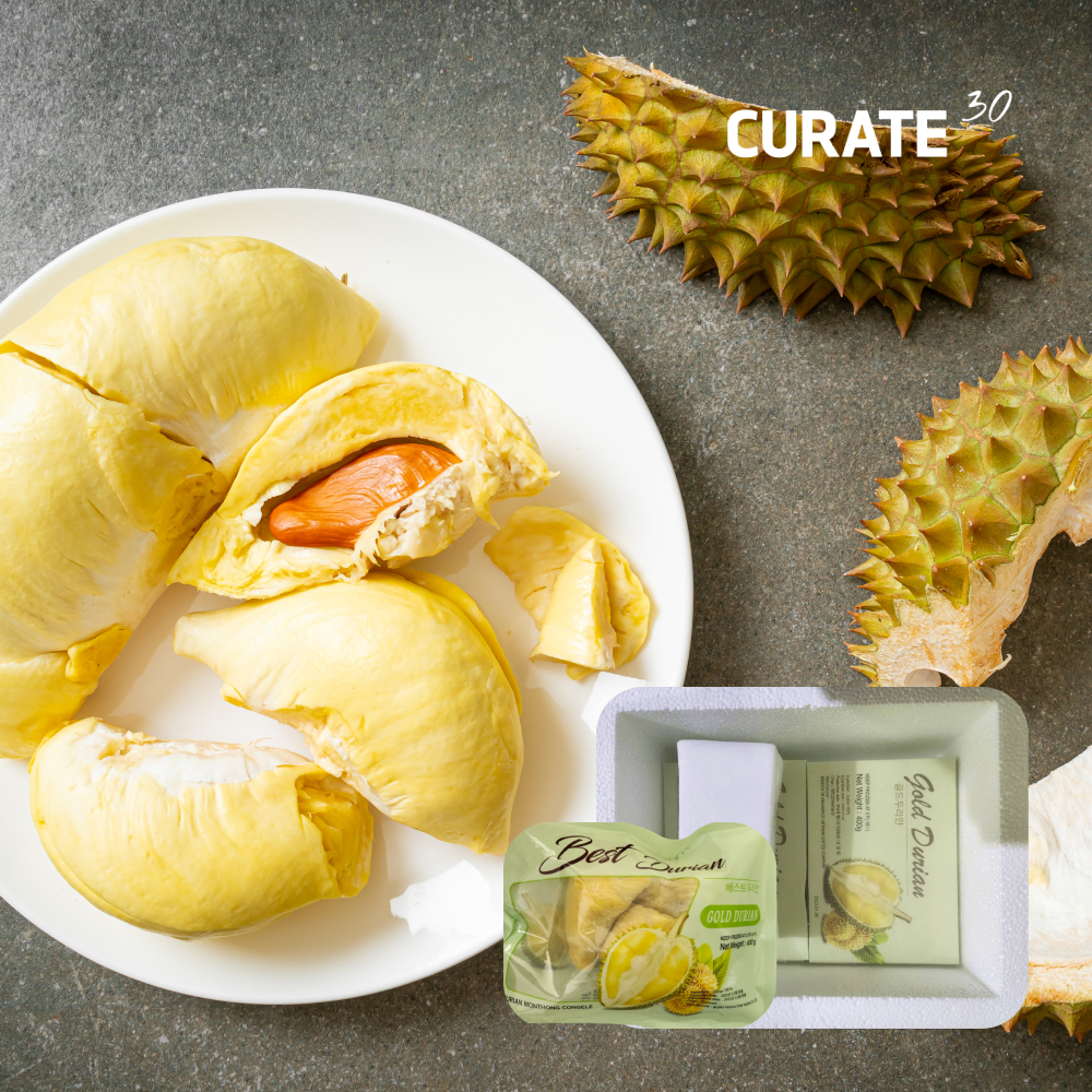 포장 냉동 두리안 400g, 9개