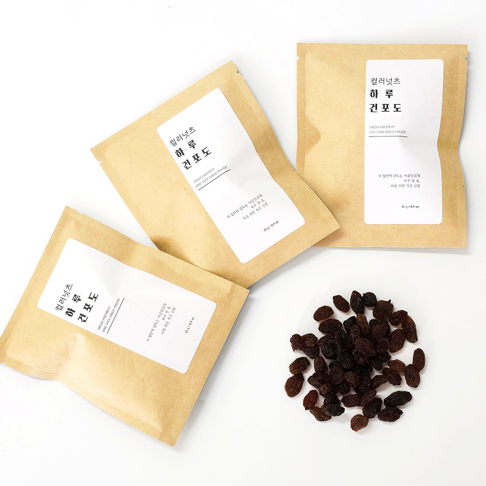 허니비 하루 건포도 25g 30봉 캘리포니아 무설탕 적포도