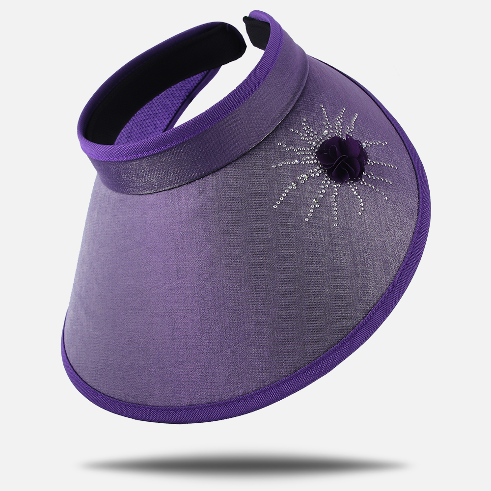 국내제작 UV차단 큐빅 썬캡 자외선 선캡 햇빛가리개 여름모자 썬바이저