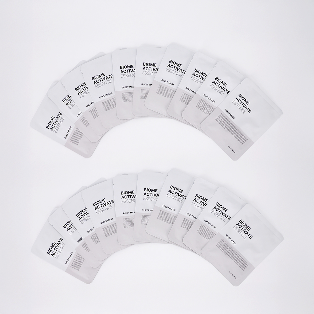 [바액] [2개] 에센스 시트마스크 [10매] 수분공급 피부진정