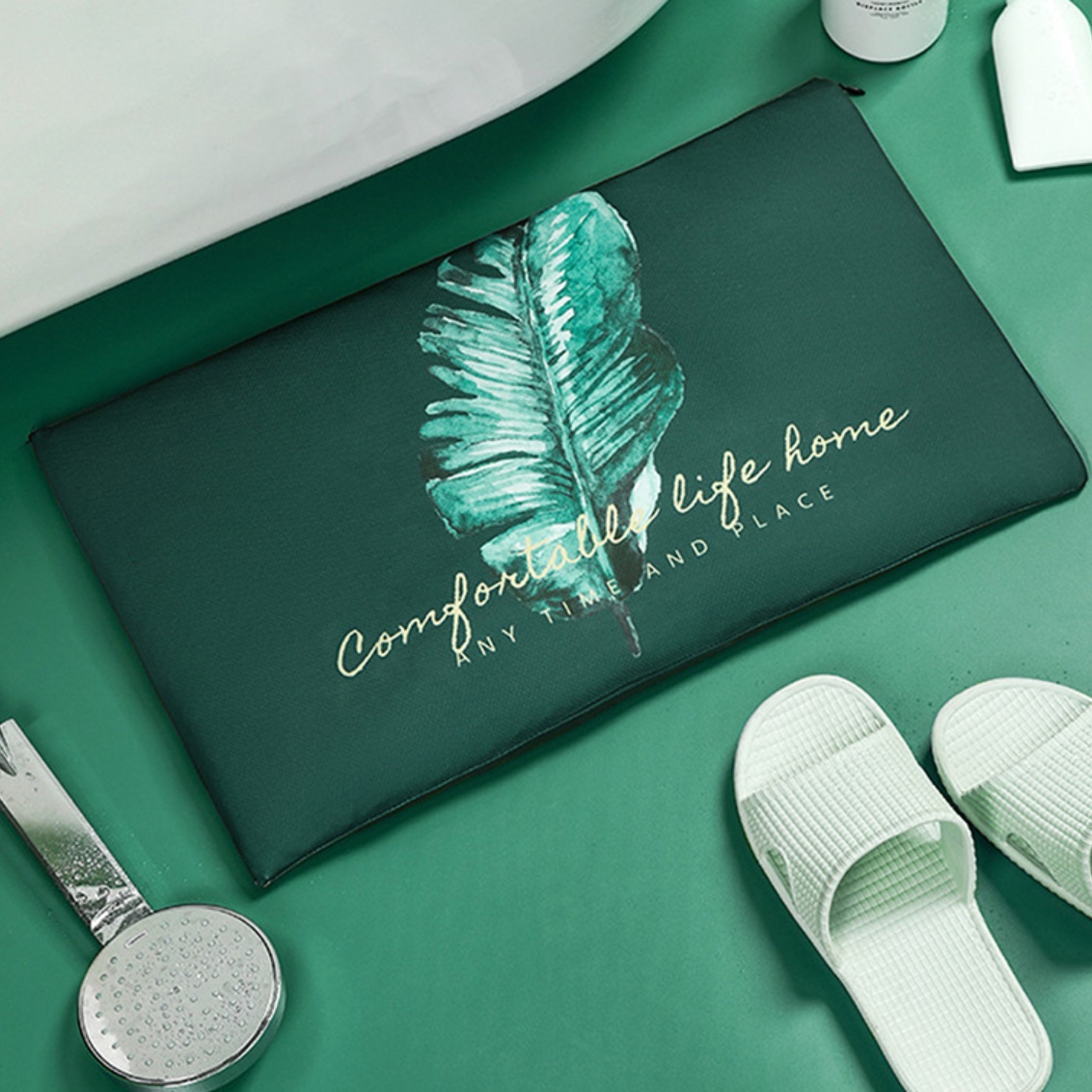 화장실 앞 발판 목욕탕 샤워실 깔판 규조토발판 욕실 발수건