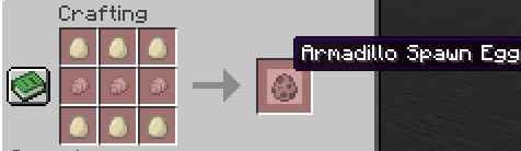 Armadillo spawn egg