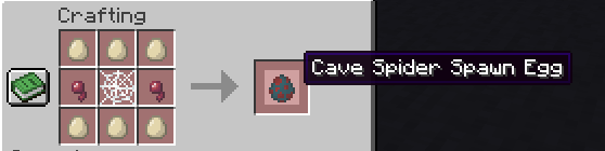 Cave spider spawn egg