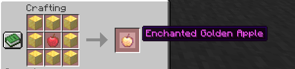 Enchanted golden apple