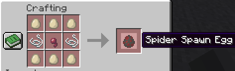Spider spawn egg