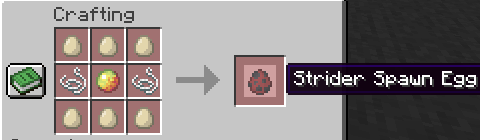 Strider spawn egg