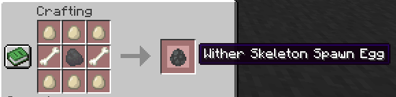 Wither skeleton spawn egg