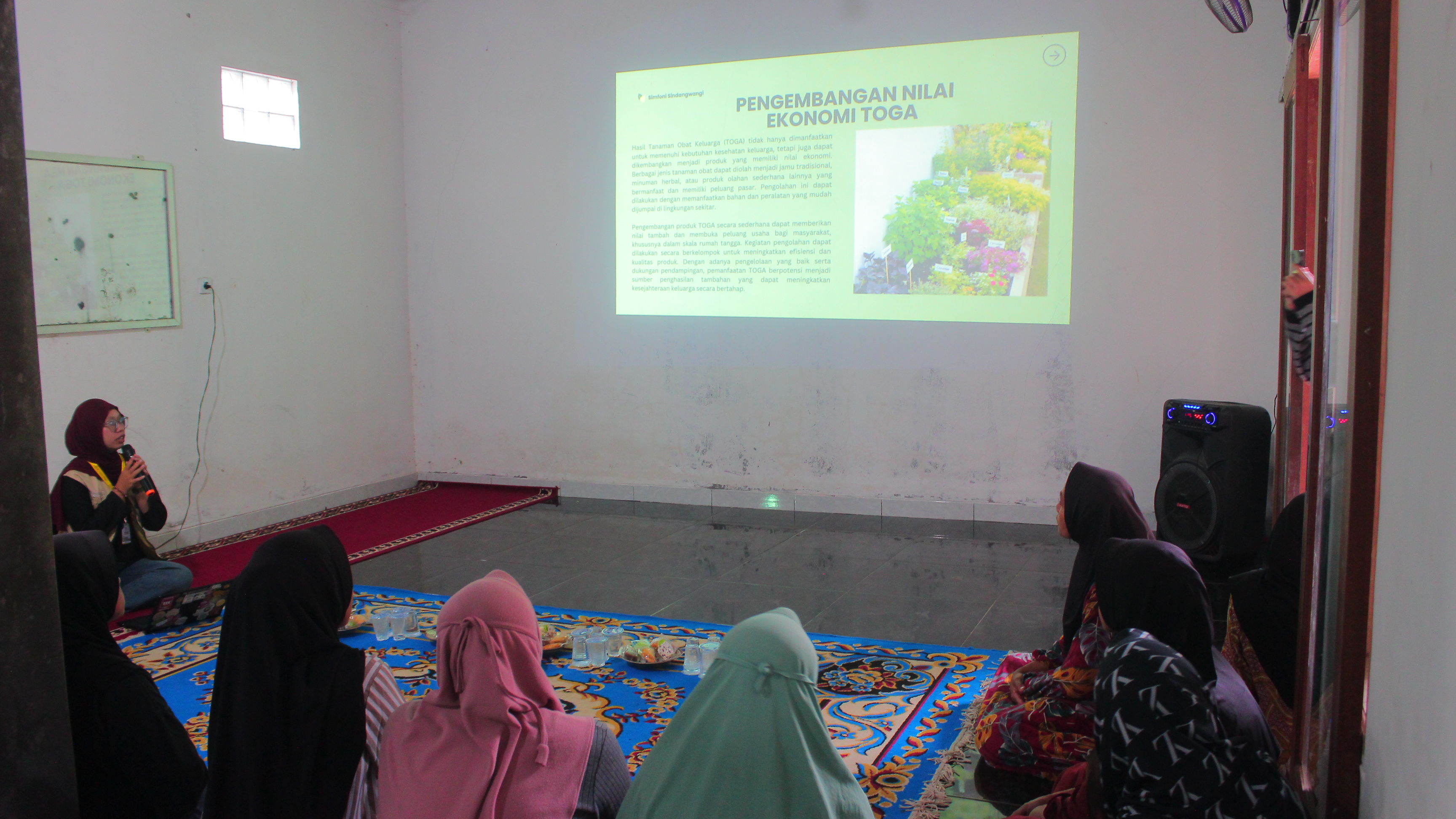 Sosialisasi Pemanfaatan Pekarangan dan TOGA untuk Ketahanan Pangan Keluarga