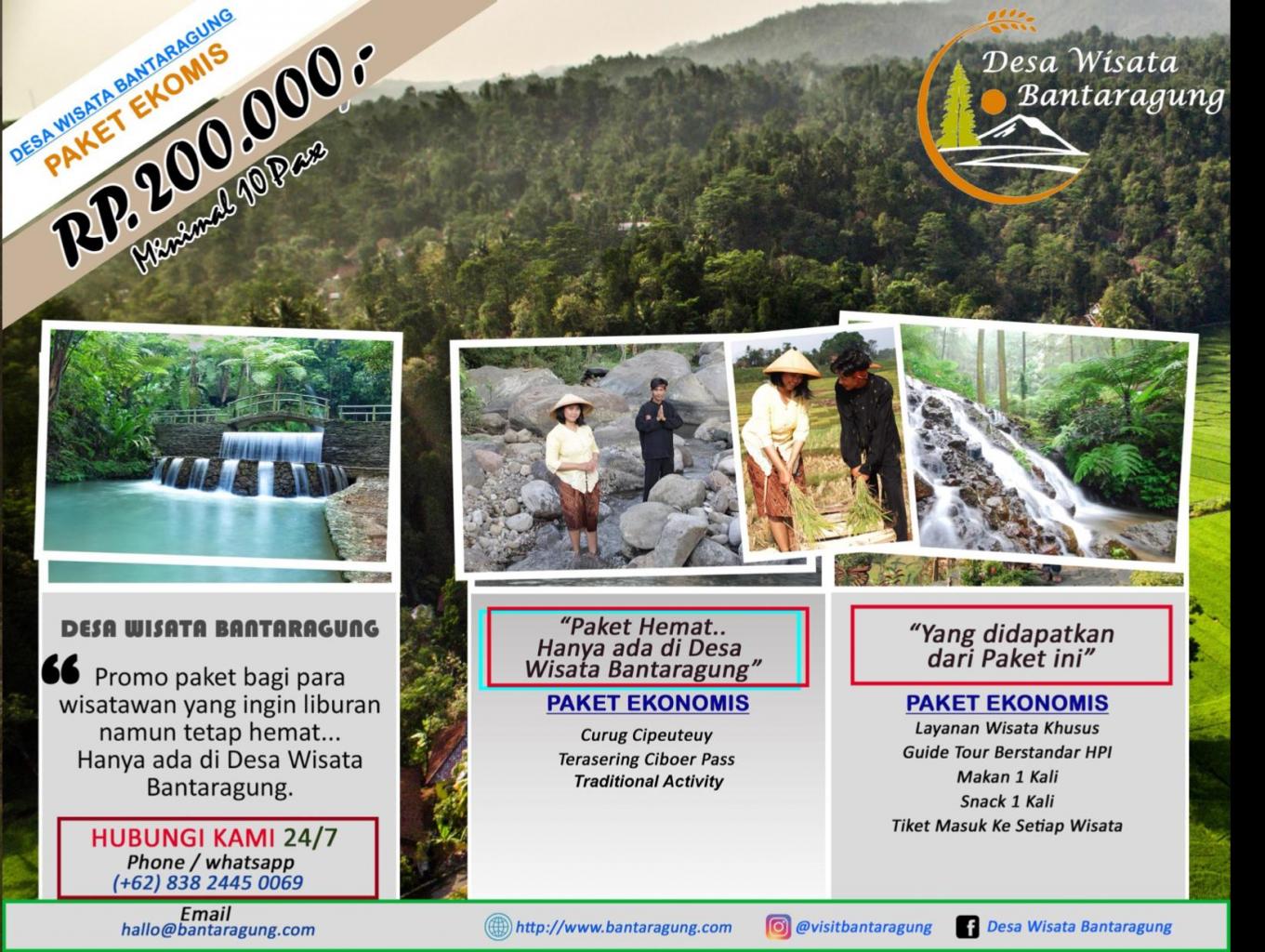 Paket Desa Wisata Bantaragung