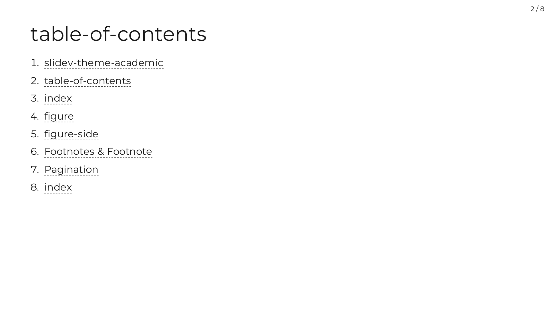 Academic preview