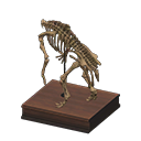 Torse d'iguanodon