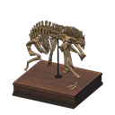 Torse de parasaurolophus