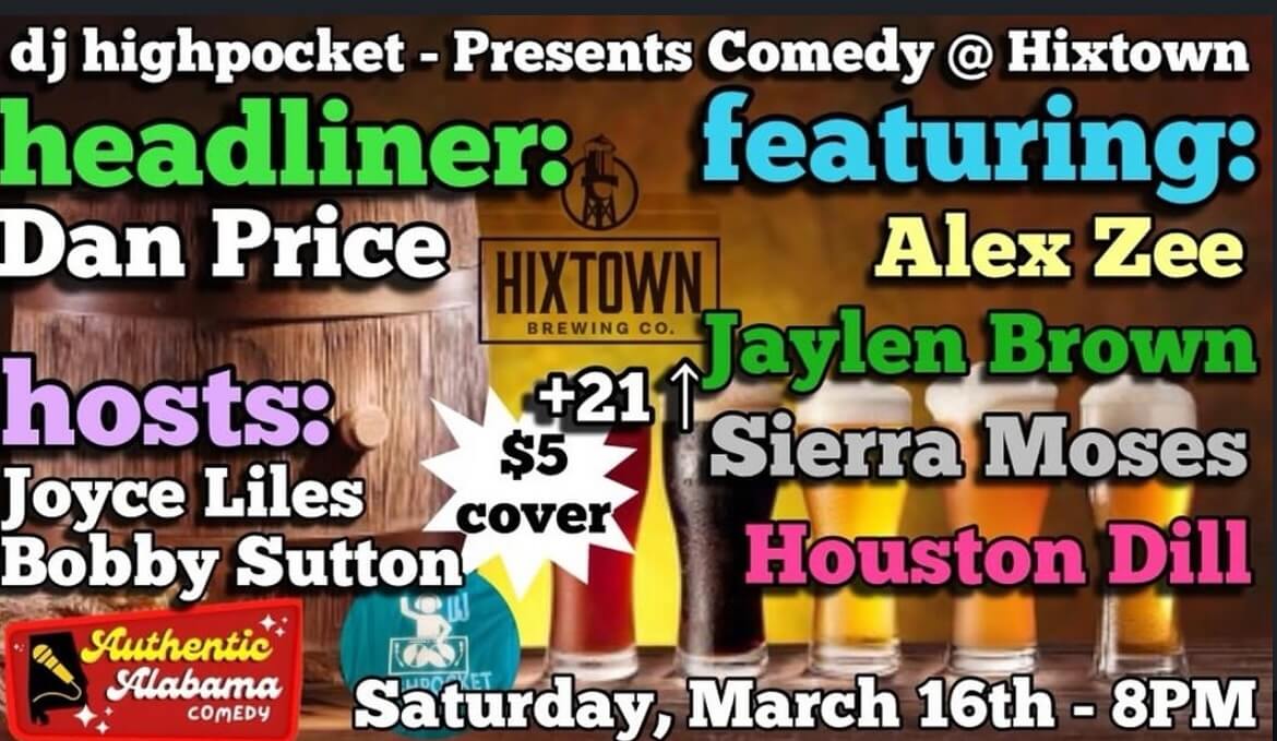 Comedy @ Hixtown