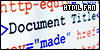 HTML sticker