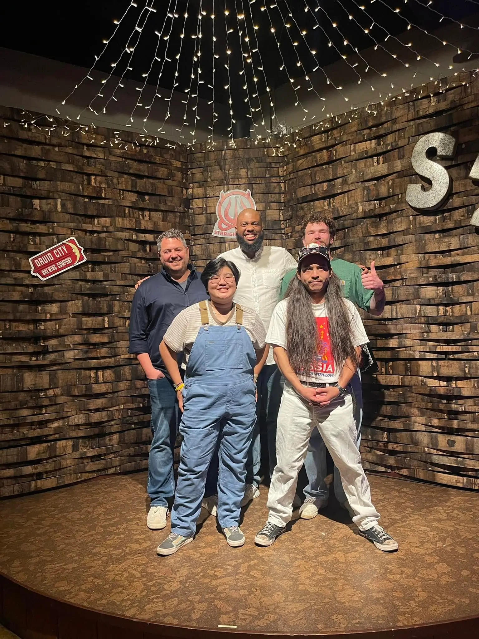 Left to Right: Dan Price, Min Akins, Jonathan Silver, JJ Payton, Alex Zee
