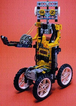 Lego robot construction