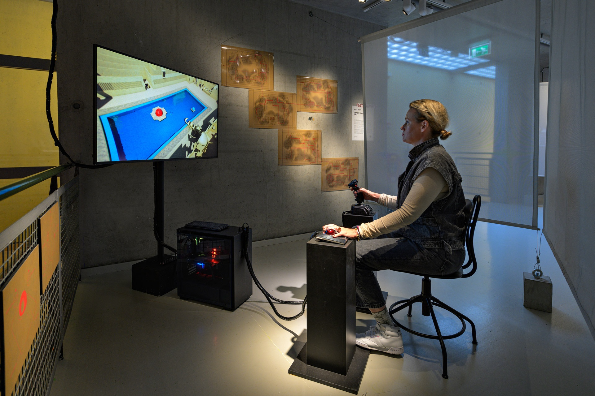 Exhibition view at REBOOT