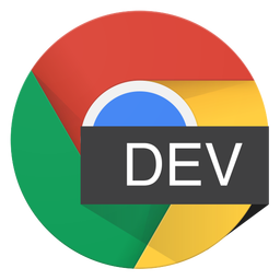 Chrome Dev 37-59 browser logo