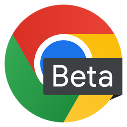 Chrome Beta browser logo
