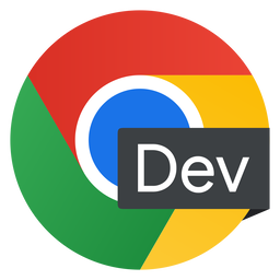 Chrome Dev browser logo