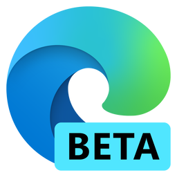 Microsoft Edge Beta browser logo