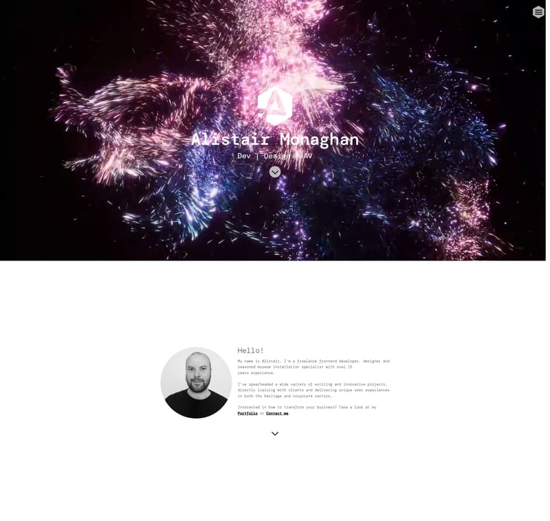 Alistair Monaghan - Dev Portfolio