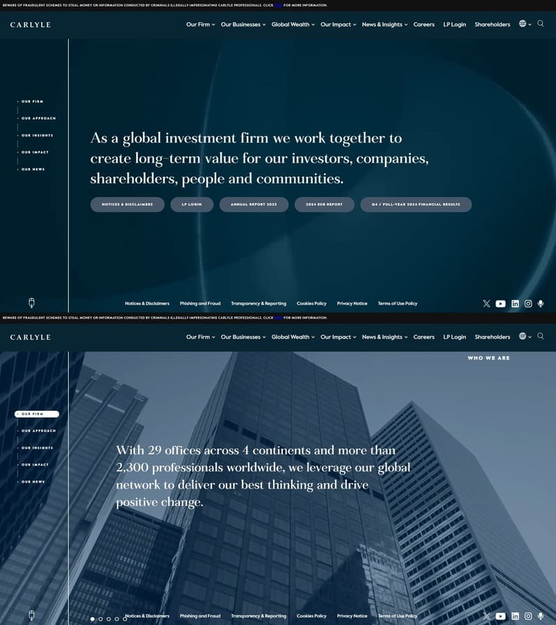 Carlyle - Investing Firm