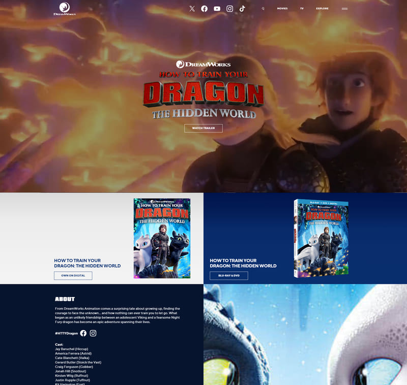 How to Train Your Dragon - DreamWorks
