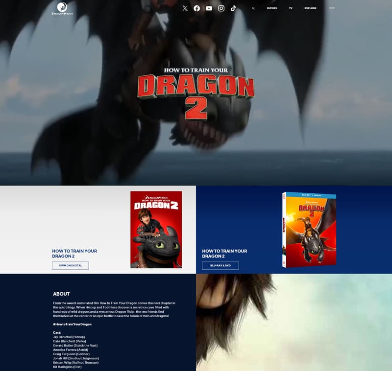 How to Train Your Dragon 2 - DreamWorks