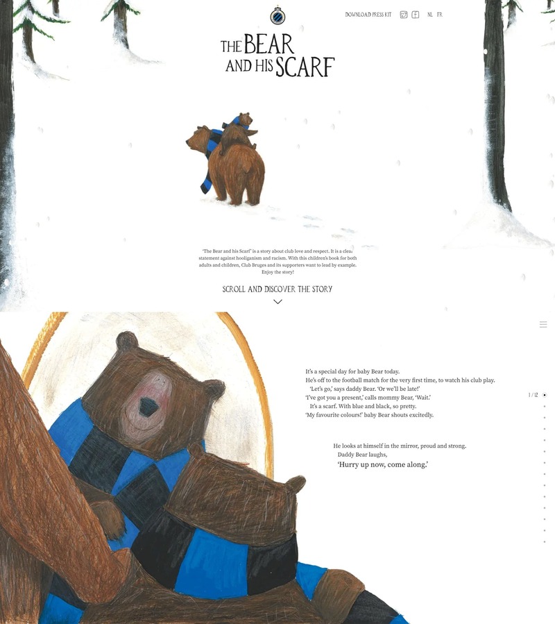 The Bear and His Scarf