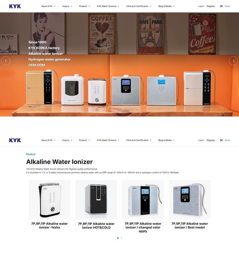 KYK Water Ionizer