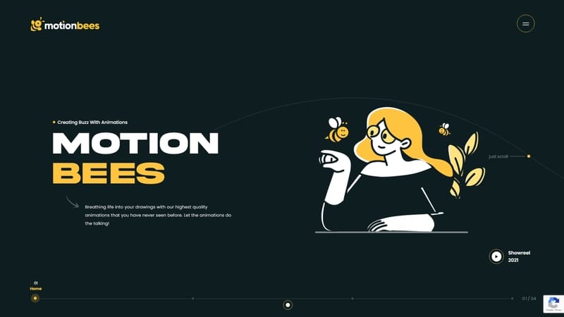 Motion Bees Animations