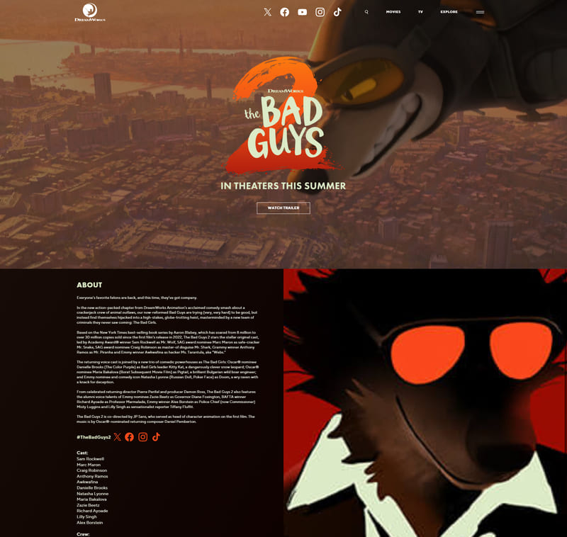 The Bad Guys 2 - DreamWorks