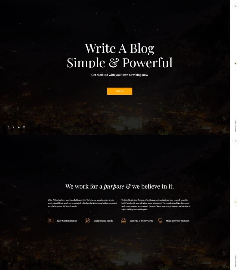 Write a Blog