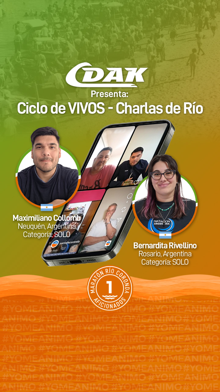 Charla con Maxi Collomb y Bernardita Rivellino