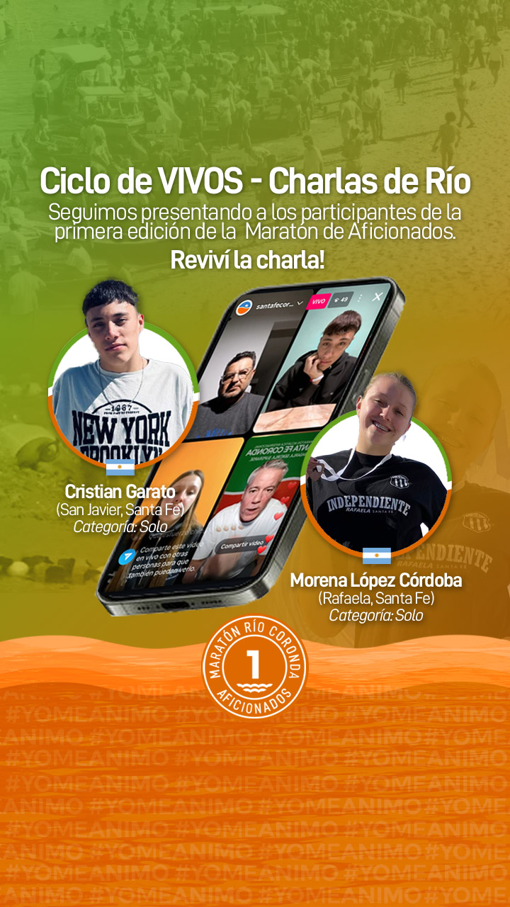 Charla con Cristian Garato y Morena Lopez Cordoba