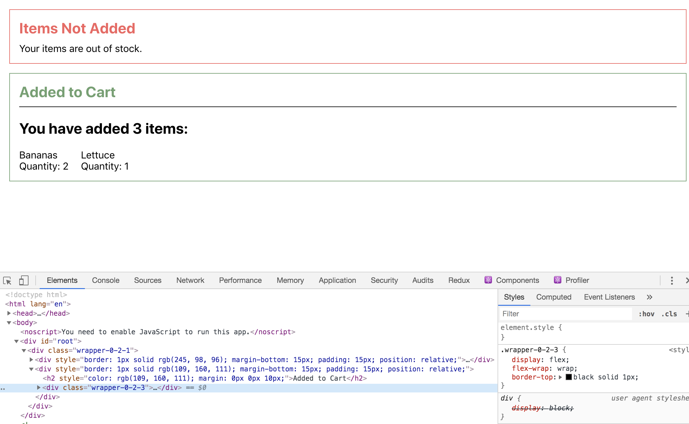 Image with multiple wrapper classes