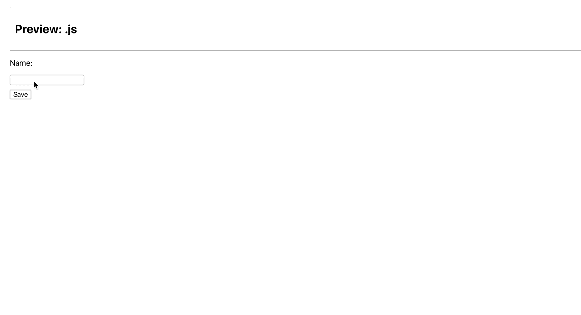 Trigger the event when clicking on the input