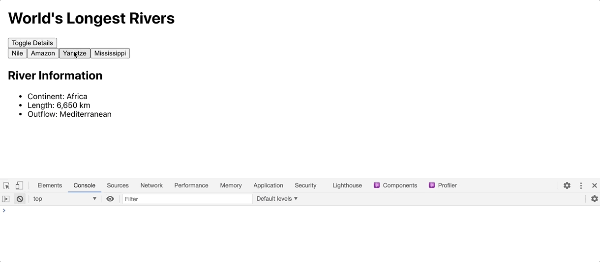 No warning when toggling, 6