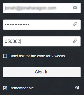 2FA login