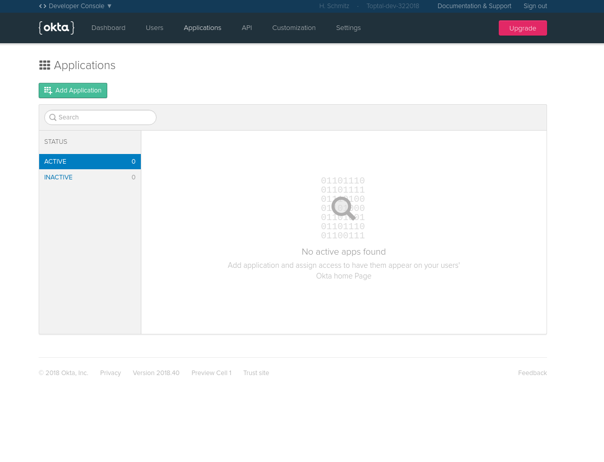 OKTA Applications