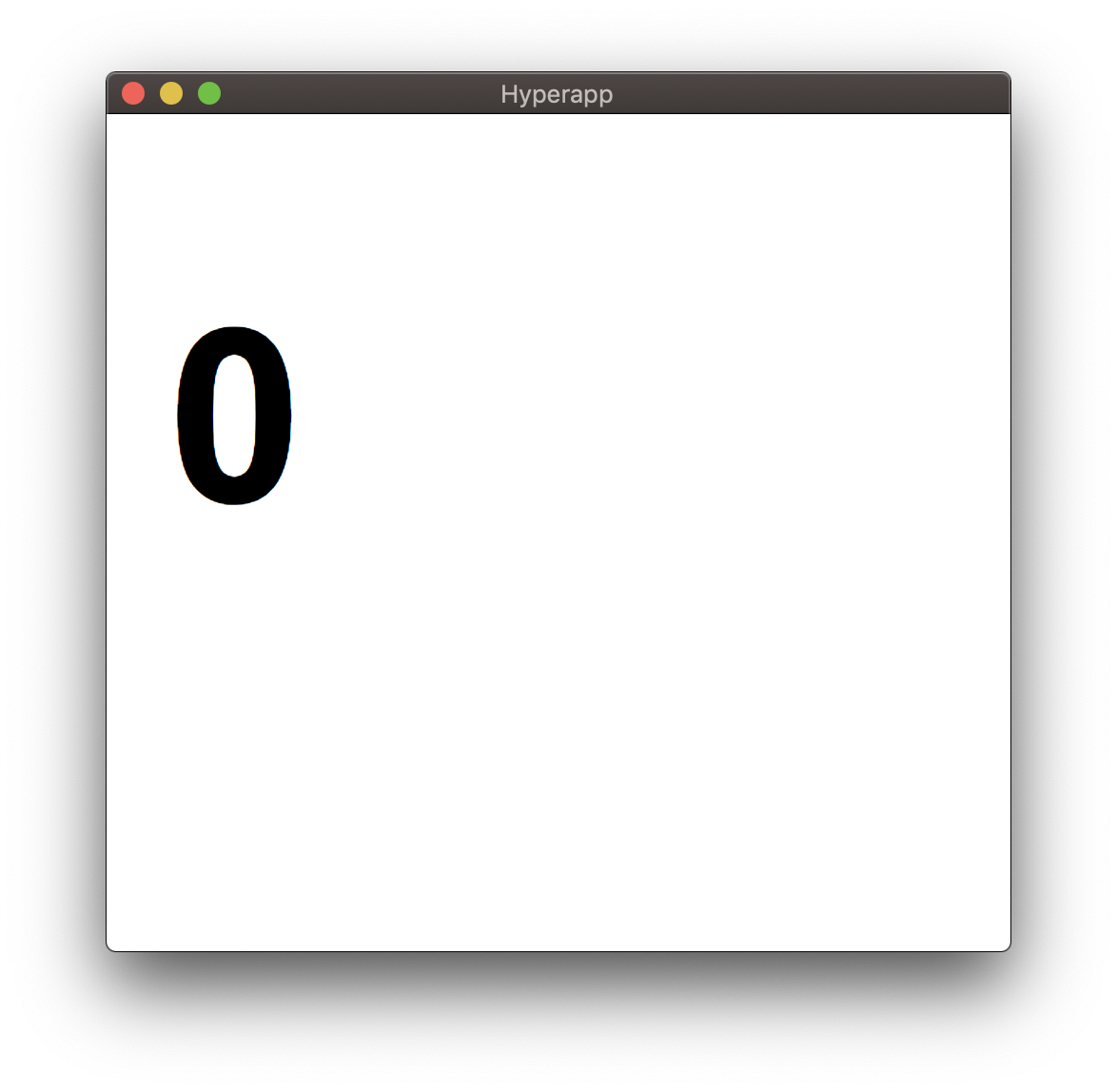 Bare minimal Hyper project.