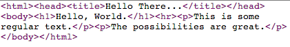 CGI page source