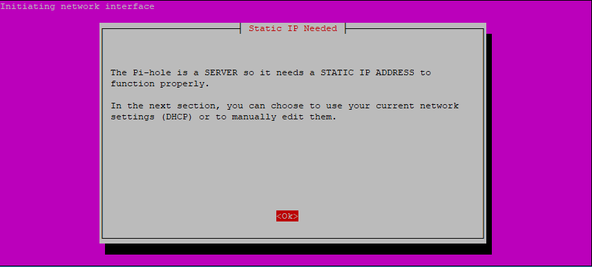 Step 4: Pi-hole Installation Script