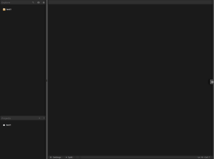 Codiad IDE interface