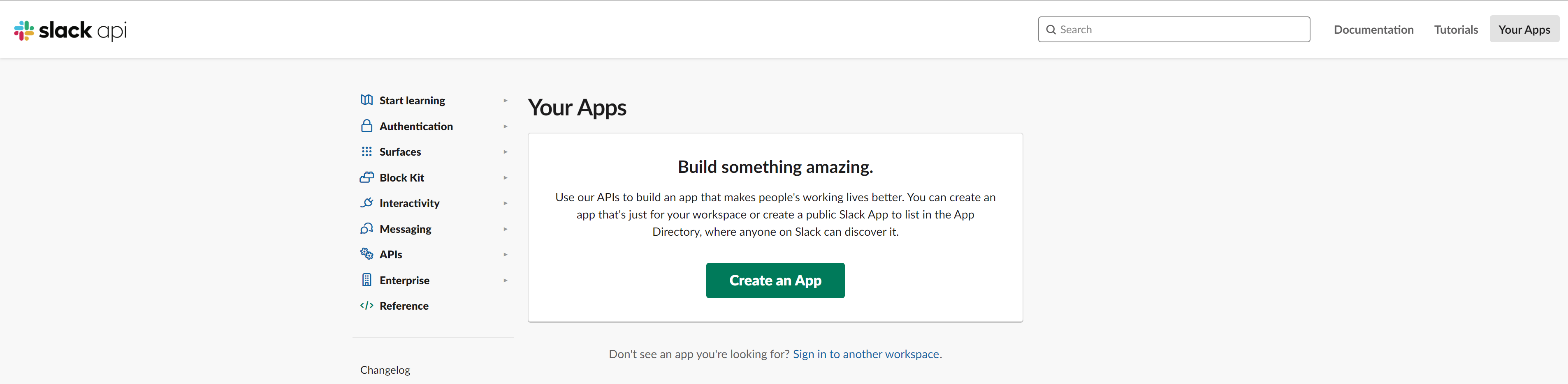 Create Your Slack App